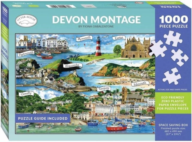 Book cover of: Jigsaw 1000 Piece - Devon Montage (L)