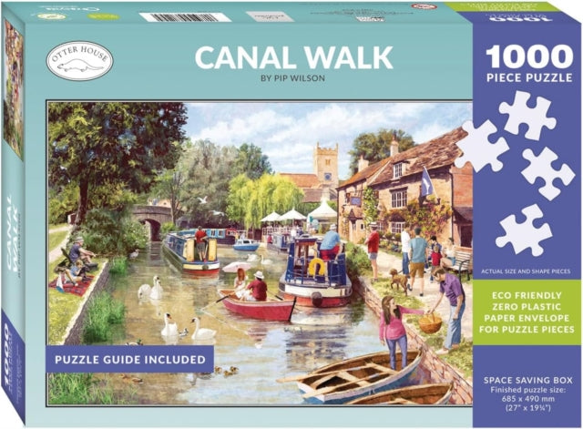 Book cover of: Jigsaw 1000 Piece - Canal Walk (L)