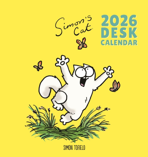 Simons Cat Easel Desk Calendar 2026 5020211313091