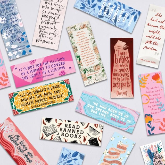 Book cover of: Bookishly Bookmarks Random Pack of 50