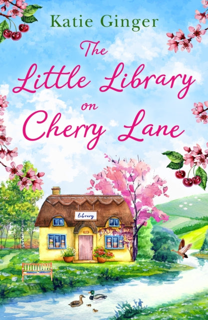 Book cover of: Little Library on Cherry Lane. By: Katie Ginger