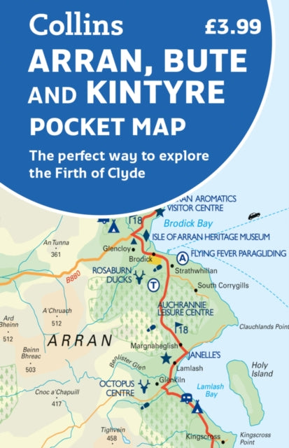 Book cover of: Arran, Bute and Kintyre Pocket Map