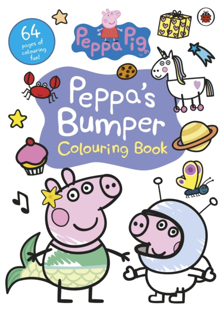 Book cover of: Peppa Pig: Peppa's Bumper Colouring Book. By: Peppa Pig