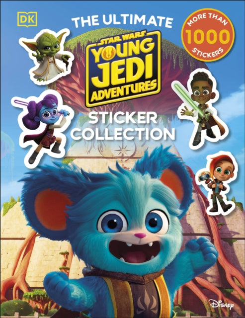Book cover of: Star Wars Young Jedi Adventures Ultimate Sticker Collection. By: DK Publishing