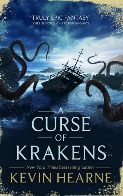 Book cover of: Curse of Krakens. By: Kevin Hearne