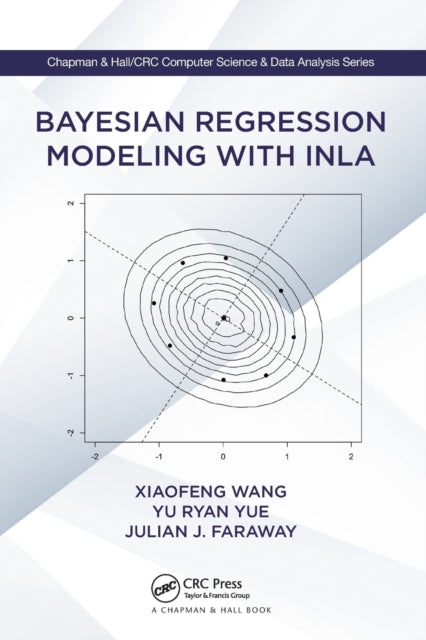 Book cover of: Bayesian Regression Modeling with INLA. By: Xiaofeng Wang