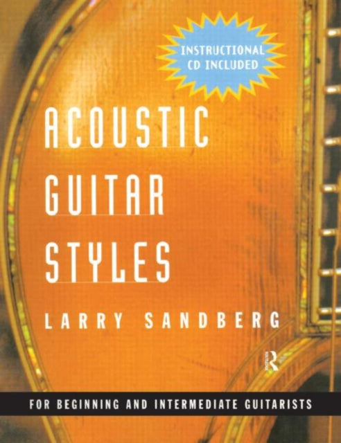 Book cover of: Acoustic Guitar Styles. By: Larry Sandberg