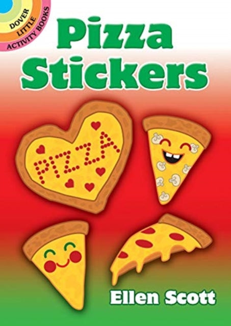 Book cover of: Pizza Stickers. By: Ellen Scott