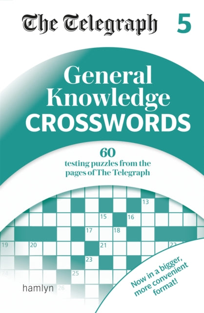 Book cover of: Telegraph General Knowledge Crosswords 5. By: Telegraph Media Group