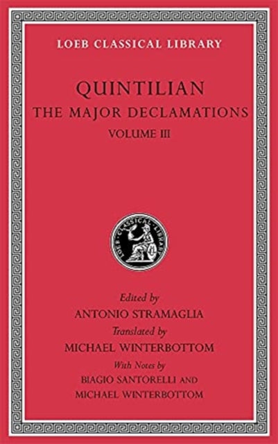 Book cover of: Major Declamations, Volume III. By: Quintilian