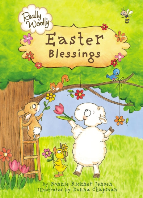 Book cover of: Really Woolly Easter Blessings. By: Bonnie Rickner Jensen