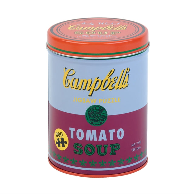 Book cover of: Andy Warhol Soup Can Red Violet 300 Piece Puzzle
