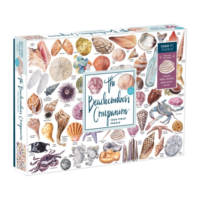 Book cover of: Beachcomber's Companion 1000 Piece Puzzle With Shaped Pieces
