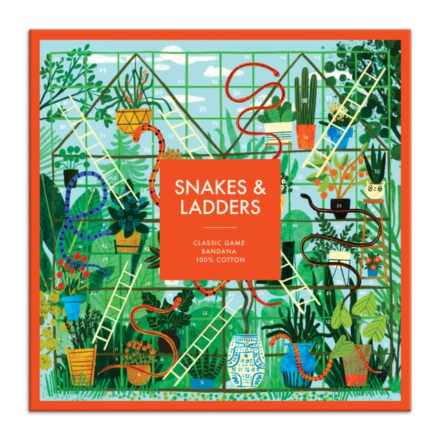 Book cover of: Snakes & Ladders Classic Game Bandana