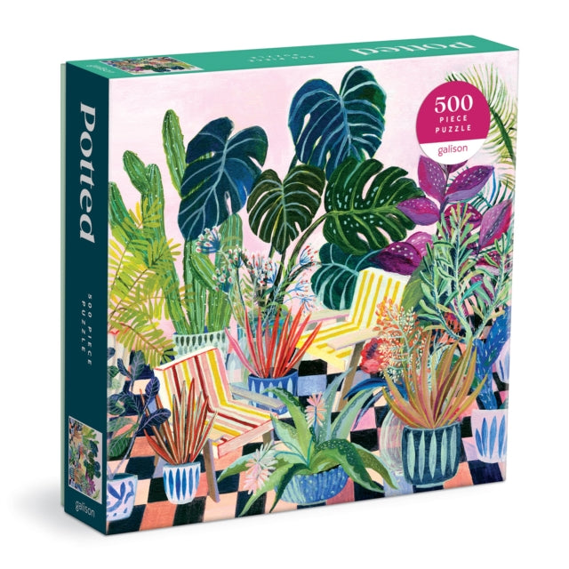 Book cover of: Potted 500 Piece Puzzle