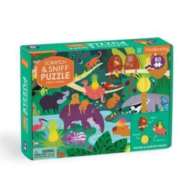 Book cover of: Fruity Jungle 60 Piece Scratch and Sniff Puzzle