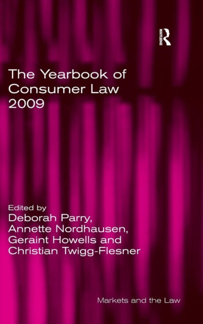 Book cover of: Yearbook of Consumer Law 2009. By: Deborah L. Parry