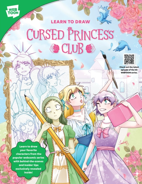 Book cover of: Learn to Draw Cursed Princess Club. By: LambCat
