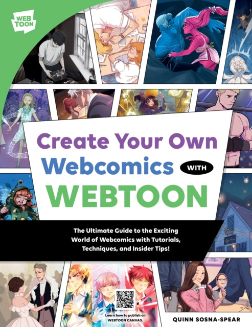 Book cover of: Create Your Own Webcomics with WEBTOON. By: WEBTOON