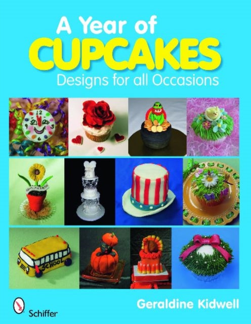 Book cover of: Year of Cupcakes. By: Geraldine Kidwell
