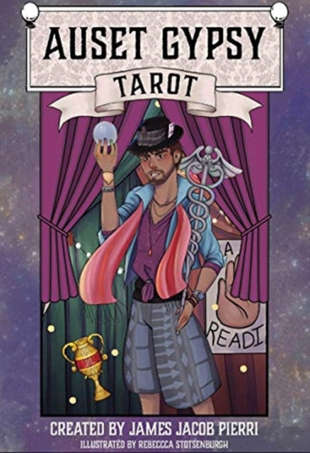 Book cover of: Auset Gypsy Tarot. By: James Jacob Pierri