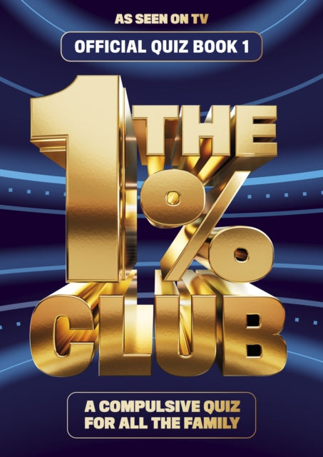 1% Club Book 1, The Official Quiz Book 9780857506412 BBC Studios