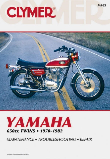 Book cover of: Yamaha 650cc Twins Motorcycle, 1970-1982 Service Repair Manual. By: Eric Jorgensen