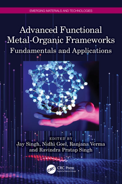 Book cover of: Advanced Functional Metal-Organic Frameworks. By: Jay Singh
