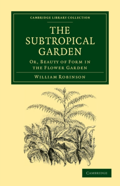 Book cover of: Subtropical Garden. By: Robinson, William