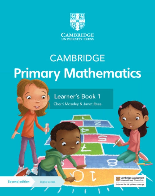 Book cover of: Cambridge Primary Mathematics Learner's Book 1 with Digital Access (1 Year). By: Cherri Moseley