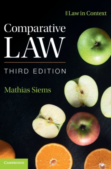 Book cover of: Comparative Law. By: Mathias Siems