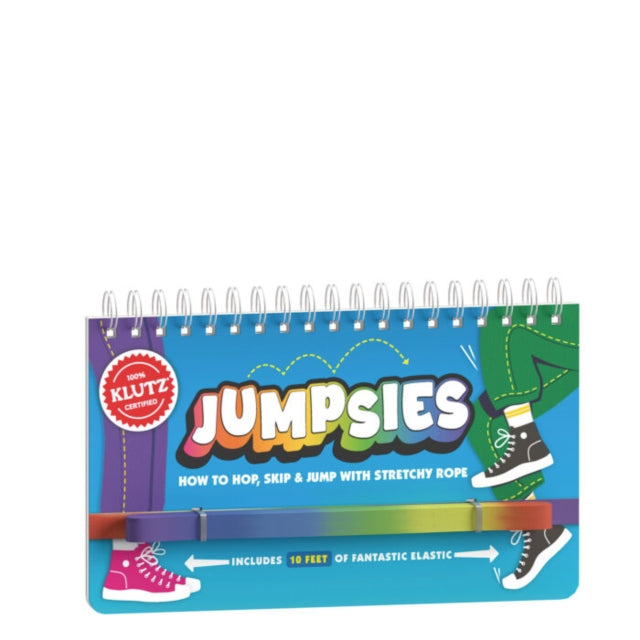 Book cover of: Jumpsies: How to Hop, Skip, and Jump with Stretchy Rope. By: Editors of Editors of Klutz