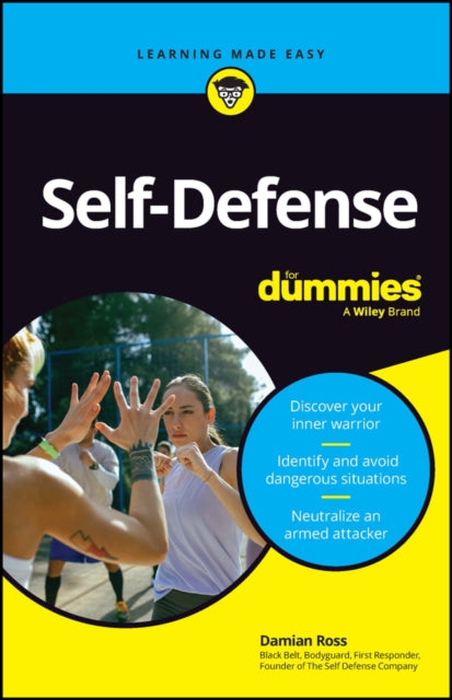 Book cover of: Self-Defense For Dummies. By: Damian Ross
