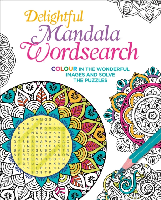 Book cover of: Delightful Mandala Wordsearch