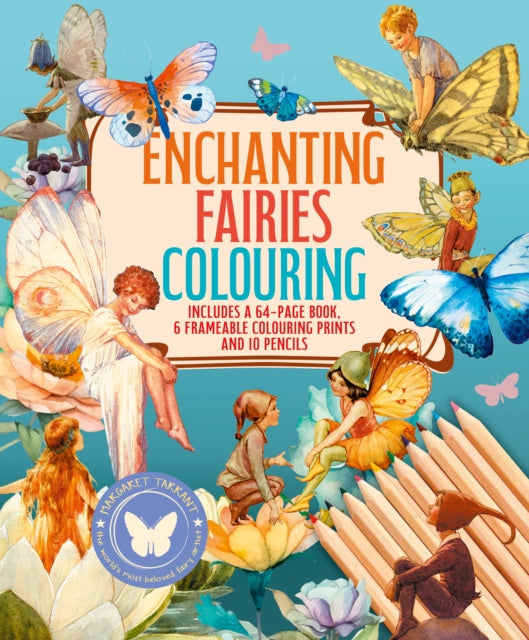 Book cover of: Enchanting Fairies Colouring Kit