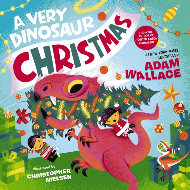 Book cover of: Very Dinosaur Christmas. By: WALLACE ADAM