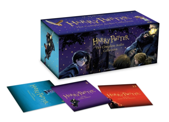 Book cover of: Harry Potter The Complete Audio Collection. By: J. K. Rowling