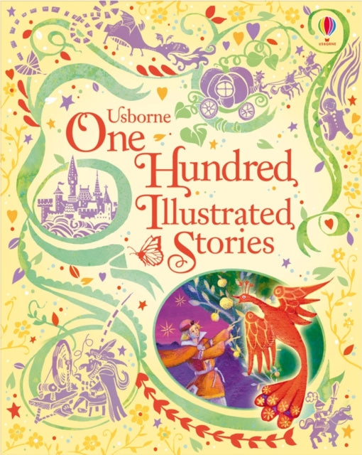Book cover of: One Hundred Illustrated Stories. By: Lesley Sims