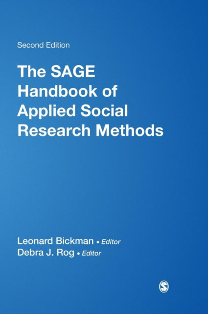 Book cover of: SAGE Handbook of Applied Social Research Methods