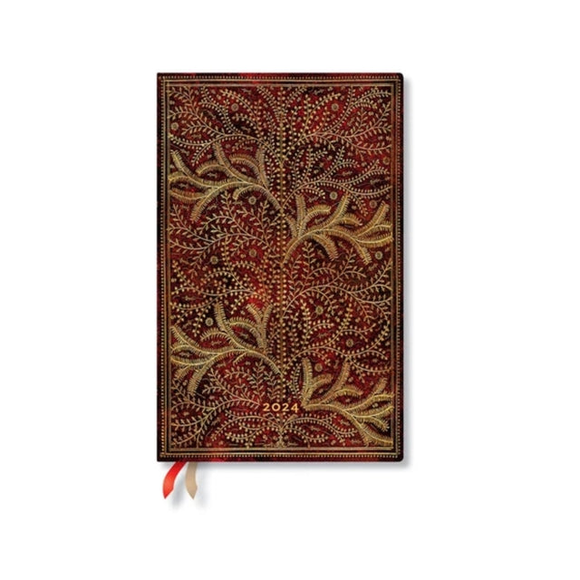 Book cover of: Wildwood (Tree of Life) Maxi 12-month Dayplanner 2024. By: Paperblanks