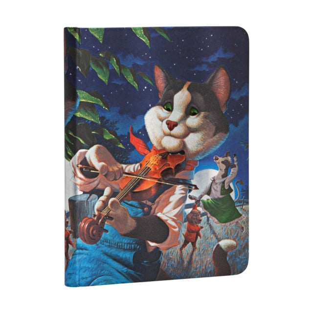 Book cover of: Cat and the Fiddle Lined Hardcover Journal. By: Paperblanks