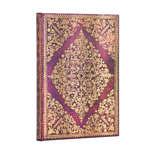 Book cover of: Viola (Diamond Rosette) Midi Lined Hardcover Journal. By: Paperblanks
