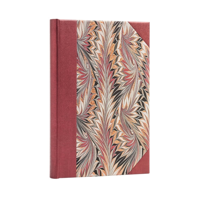 Book cover of: Rubedo (Cockerell Marbled Paper) Midi Lined Hardcover Journal. By: Paperblanks