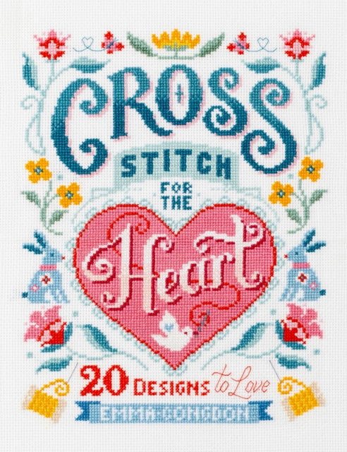 Book cover of: Cross Stitch for the Heart. By: Emma Congdon