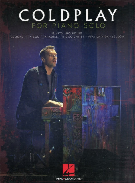 Book cover of: Coldplay For Piano Solo. By: Coldplay