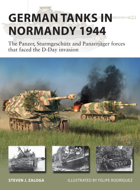 Book cover of: German Tanks in Normandy 1944
