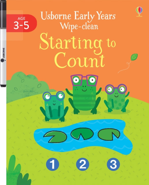 Book cover of: Early Years Wipe-Clean Starting to Count. By: Jessica Greenwell
