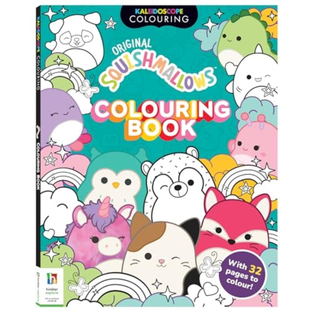 Book cover of: Kaleidoscope Squishmallows Feelin' Mallow Colouring Book