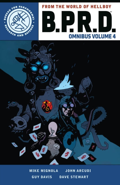 Book cover of: B.P.R.D. Omnibus Volume 4. By: Mike Mignola