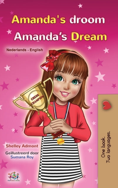 Book cover of: Amanda's Dream (Dutch English Bilingual Book for Kids). By: Shelley Admont